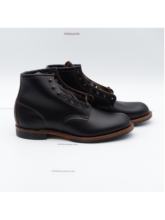 NEW Size 10.5 Men\'s Red Wing 9060 Beckman Flatbox Leather Boot Black Made in USA main image 7